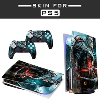 newest film ps5 standard disc edition skin sticker decal cover for playstation 5 console and 2 controllers ps5 skin sticker