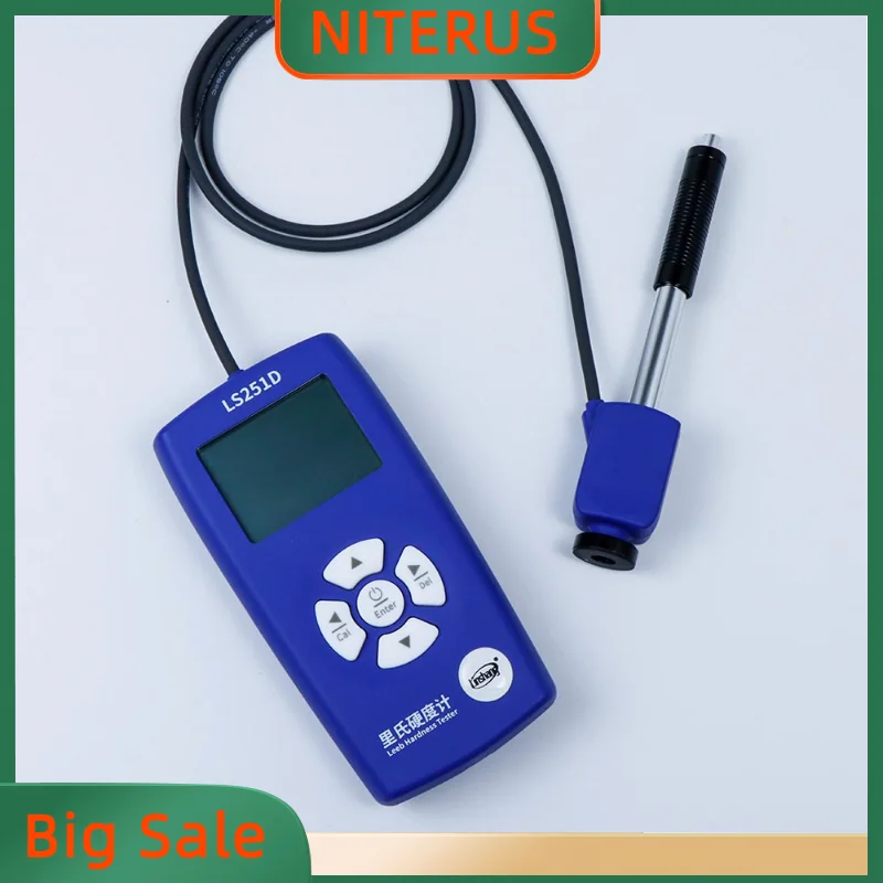 

Manufacturer Linshang LS251D Portable Leeb Hardness Tester Testing Machine for Mid Steel Aluminum Alloy Metal Material