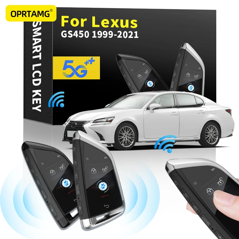 

ЖК-дисплей с Дистанционным Ключом для автомобиля без ключа для Lexus GS450 2000 2001 2002 2003-2017 2018 2019 2020 2021 2022