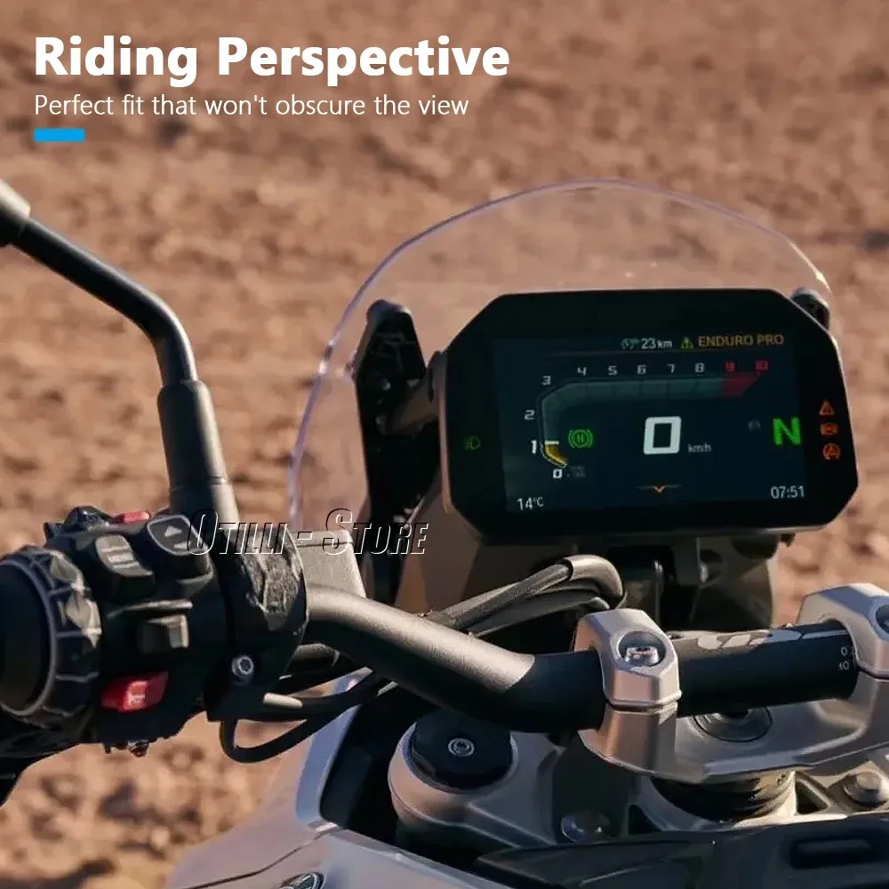 Лобовое стекло мотоцикла дефлекторы ветра обтекатель черный прозрачный