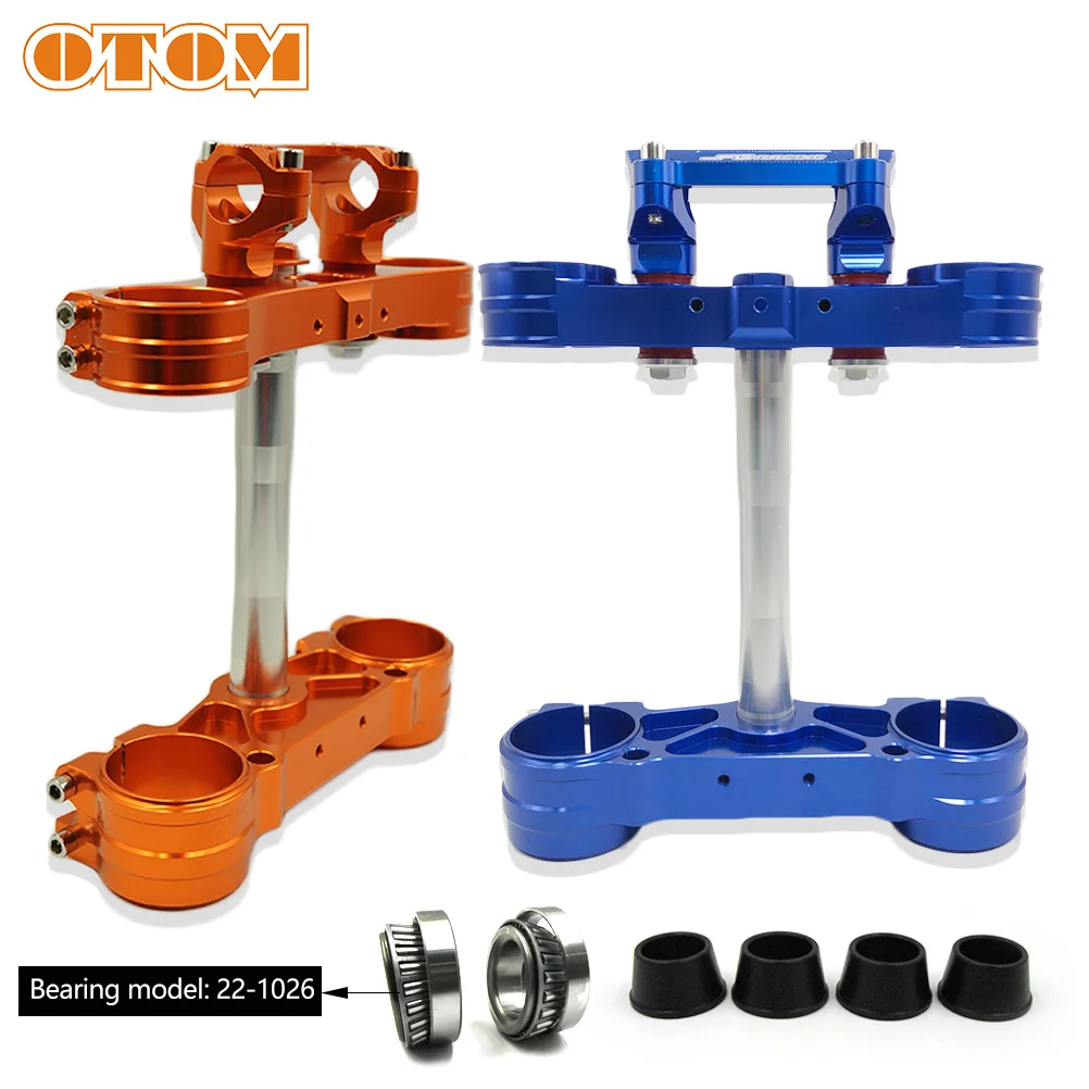 

OTOM Motorcycle Triple Clamps Steering Stem And Clamp Riser Adaptor For KTM SX EXC EXCF 125-530 HUSQVARNA FC TC FE TE250 450 525