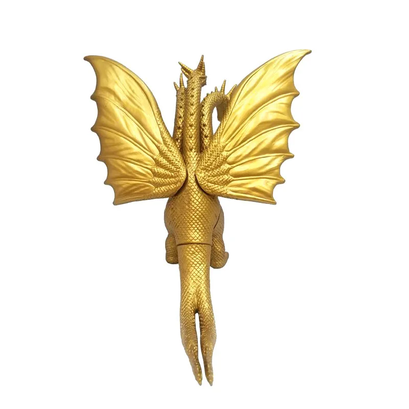 Кукла Bandai Godzillas Monster King Ghidorah 18 см Золотая рука дракона декоративная фигурка