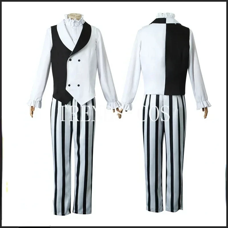 Комплект Костюмов Для Косплея Nikolai Аниме Боди Псы С Маской Париком И Перчатками