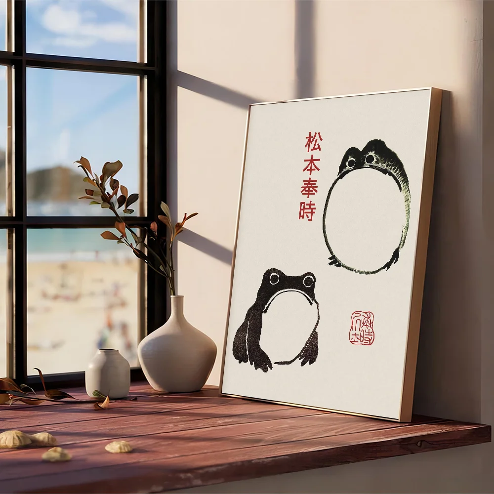 Matsumoto Hoji Frog классические постеры с фильмами винтажный декор для комнаты бара кафе