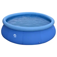 Original Steel Pro Frame Swimming Pools Easy Set Above Ground Outdoor Water Tank for Family Hot Summer Size 1.8M