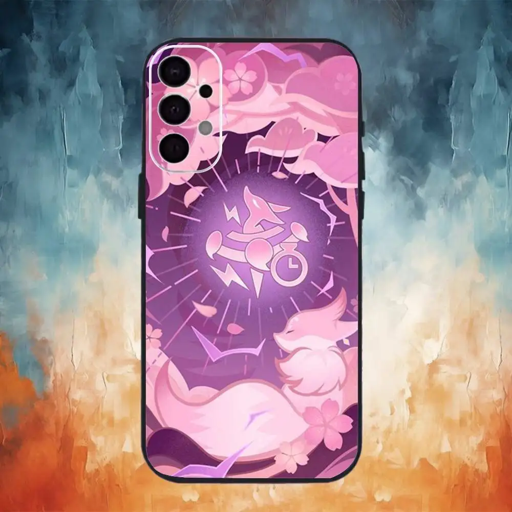 Чехол для телефона G-Genshin Impact Genius Invokation TCG с изображением карт, для Samsung S26,25,24,23,22,21,20,30,Ultra,Plus,Fe,Lite, черный корпус (art.: 3920daee5d20b) - 3920daee5d20b