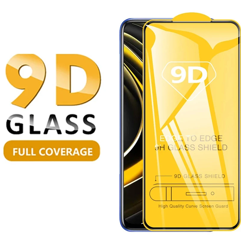 

For Xiaomi Pocophone Poco X3 Pro Nfc Explosion Proof Anti Scratch 9D Full Screen Coverage High Definition Tempered Glass Film