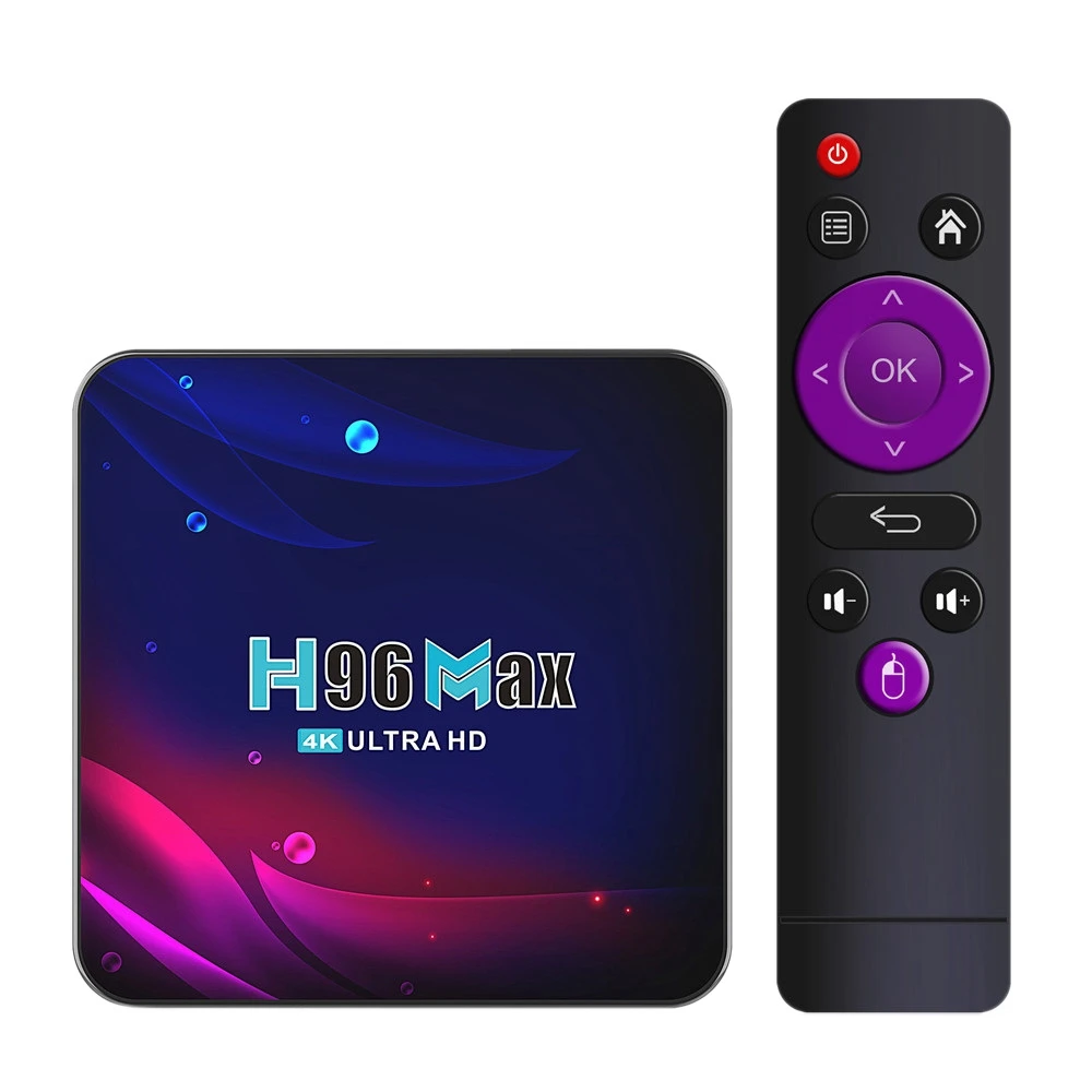 

Приставка Смарт-ТВ H96 Max, Android 11, 4K, UHD, HDR, четырехъядерный, 64 бит