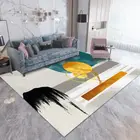 Современный маленький свежий 3D ковер Ins, Настенный Ковер, обычный скандинавский светильник лый роскошный Простой Большой ковер для спальни