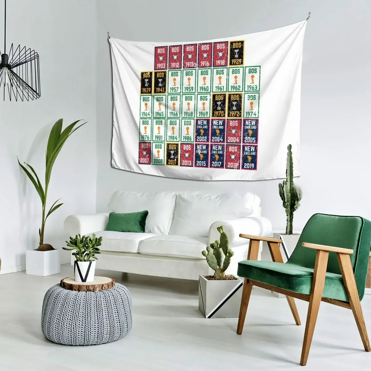 Fan of Fenway City Champions Новая Англия Бостон Спортивный чемпион Баннер Название Гобелен