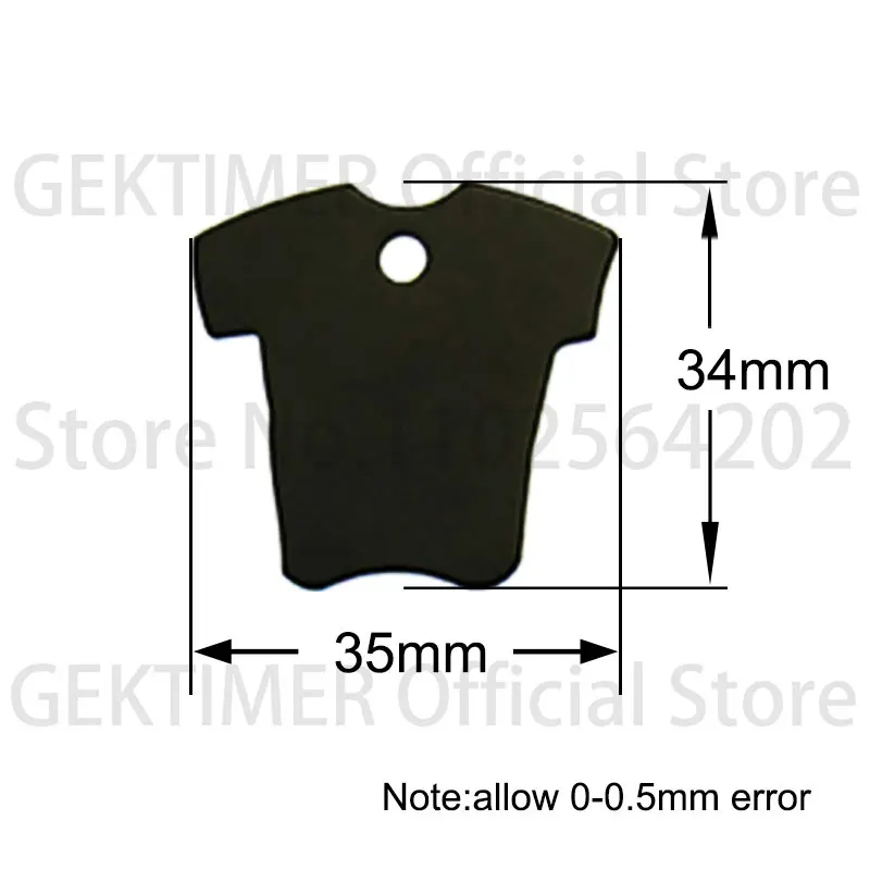 Фото 20 шт. персонализированных алюминиевых бирок-брелоков с двусторонней лазерной гравировкой для ошейников домашних животных, идентификационных бирок для собак и кошек №1