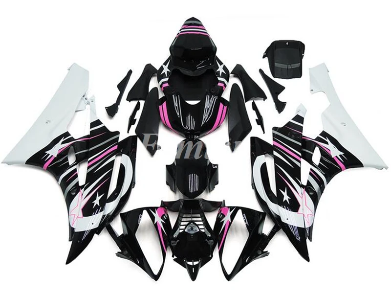 

Style New ABS Fairings Kits Fit For YAMAHA YZF-R6 2006 2007 06 07 Bodywork Set Custom Pink