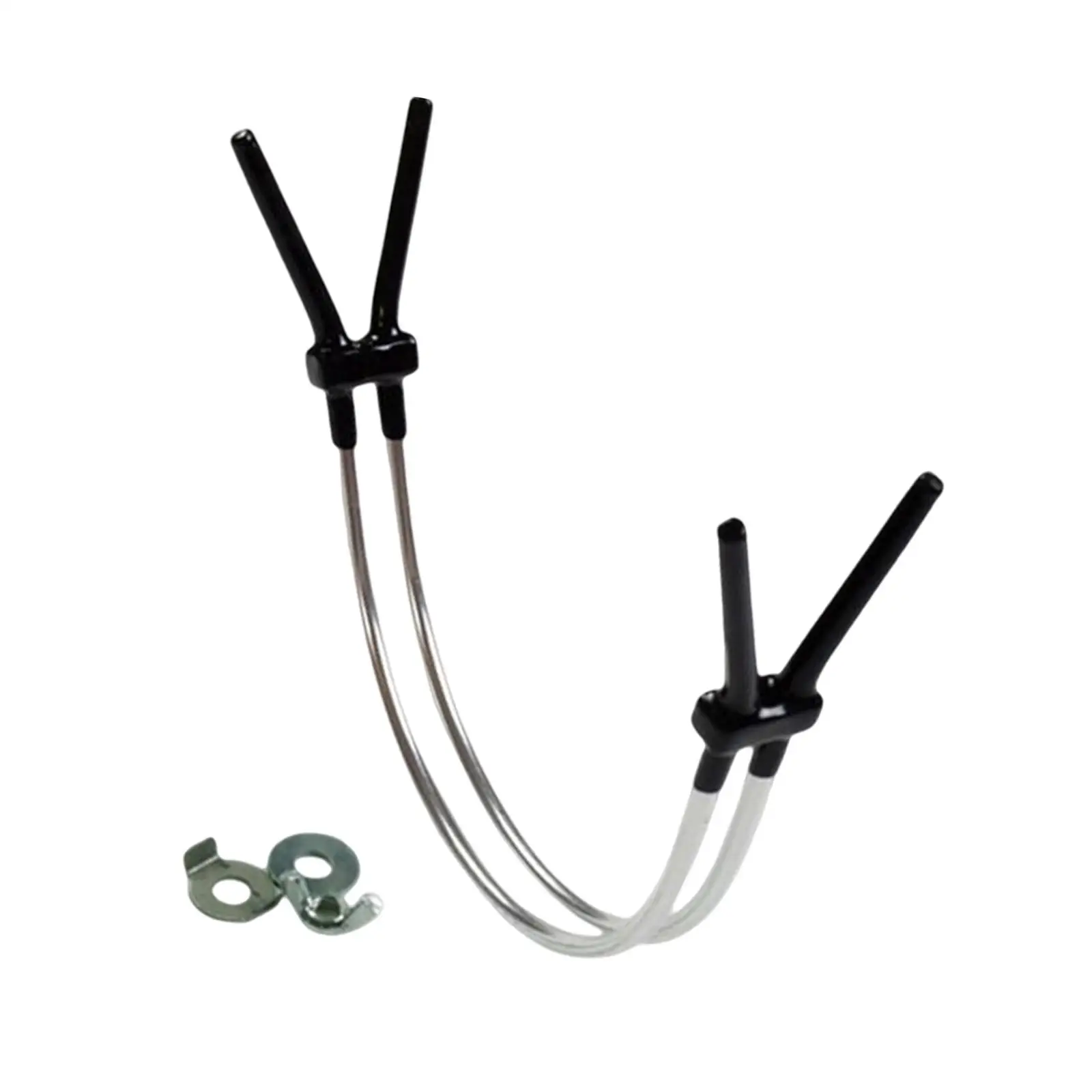 

U Shape Fishing Rod Holder Fishing Pole Support Holder Adult Pole Stand Fishing Rod Raft Stable Metal Rod Rest for Raft Fishing