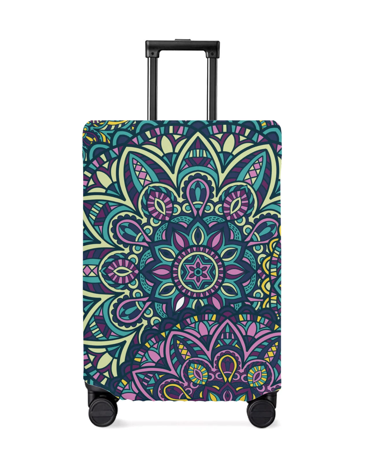 

Colorful Pattern Texture Totem Travel Luggage Cover Elastic Baggage Cover Suitcase Case Dust Cover Travel Accessories