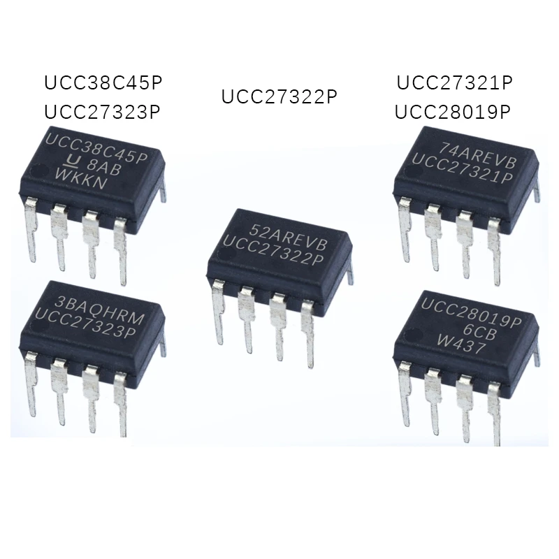 

1PCS UCC27323P UCC28019P UCC27322P UCC27321P UCC38C45P