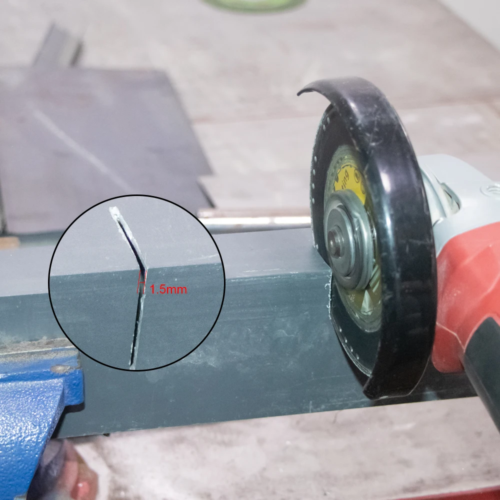 Алмазный диск для циркулярной пилы 115 мм/125 мм режущий металла из нержавеющей