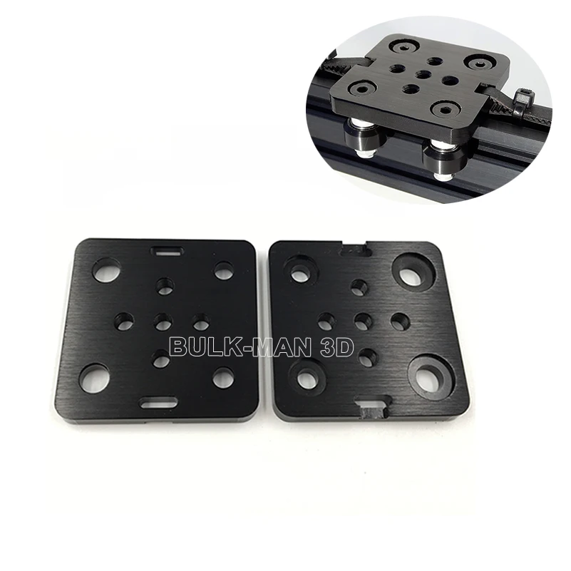 

Mini V Wheel Gantry Plate for V-Slot Rail Aluminum Extrusion 3D Printer CNC Machine