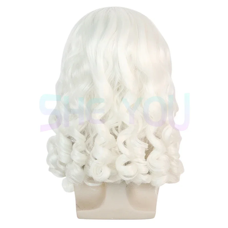 Полный комплект париков для бороды с Санта-Клаусом модные белые парики ролевые