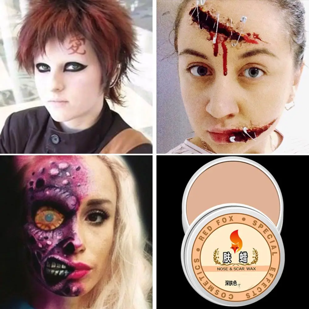Модный моделирующий шпатлевка для носа Воск Для Особых Эффектов макияж