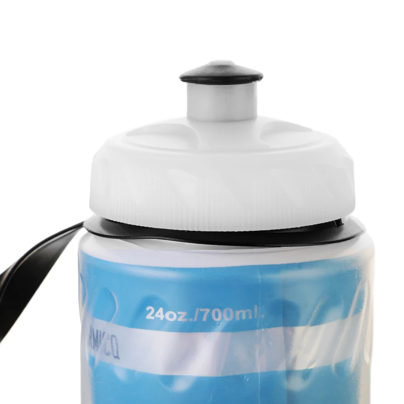 Велосипедная бутылка для воды ZK20 750 мл двухслойная Спортивная термобутылка