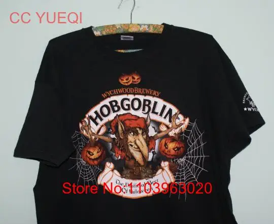 Винтажная футболка для пива рубашка пивоварни Wychwood Hobgoblin
