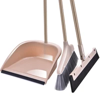 cleaning floor broom and dustpan with comb portable practicality 3 in 1 broom combination ferramentas de limpeza house utensils