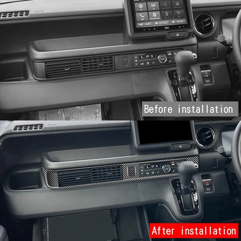 Центральная консоль автомобиля накладка на выходе кондиционера для Honda N-BOX
