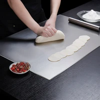 stainless steel cutting board kitchen multifunction accessories chopping board double sided available cutting mat workbench