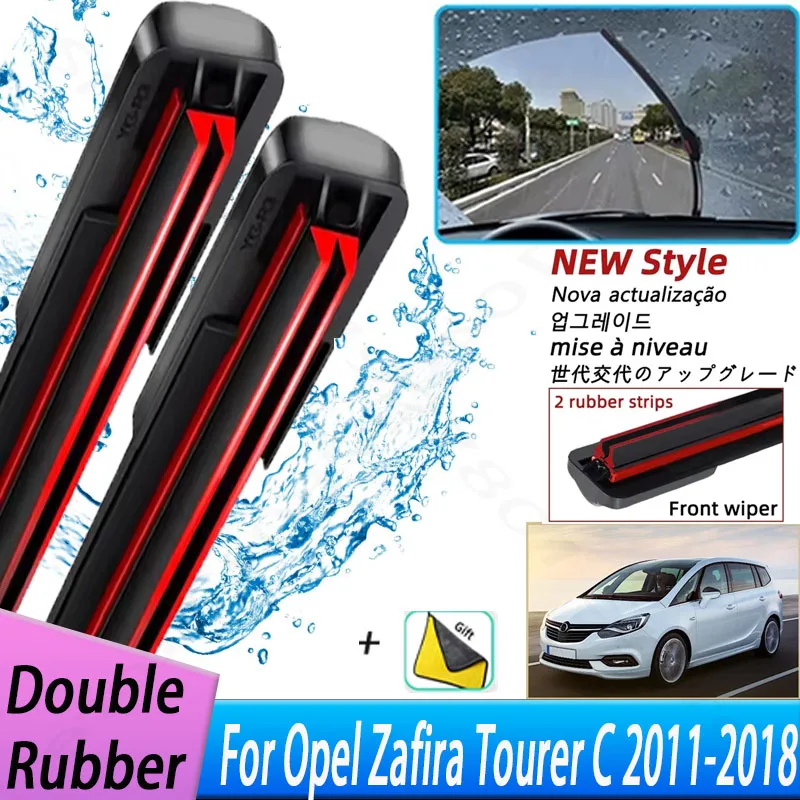 

Автомобильная щетка стеклоочистителя для Opel Zafira Tourer C 32 "+ 28" R 2011-2018, омыватель переднего стекла, щетки стеклоочистителей, аксессуары