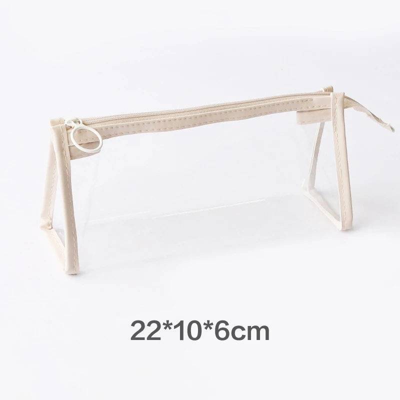 

Прозрачный сетчатый пенал из нейлона