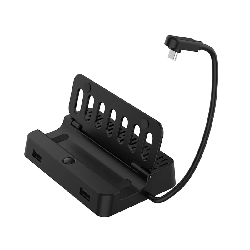 

For SteamDeck Docking Station 4K@60Hz HDMI2.0 Ethernet Port Full Speed Charging Dropship