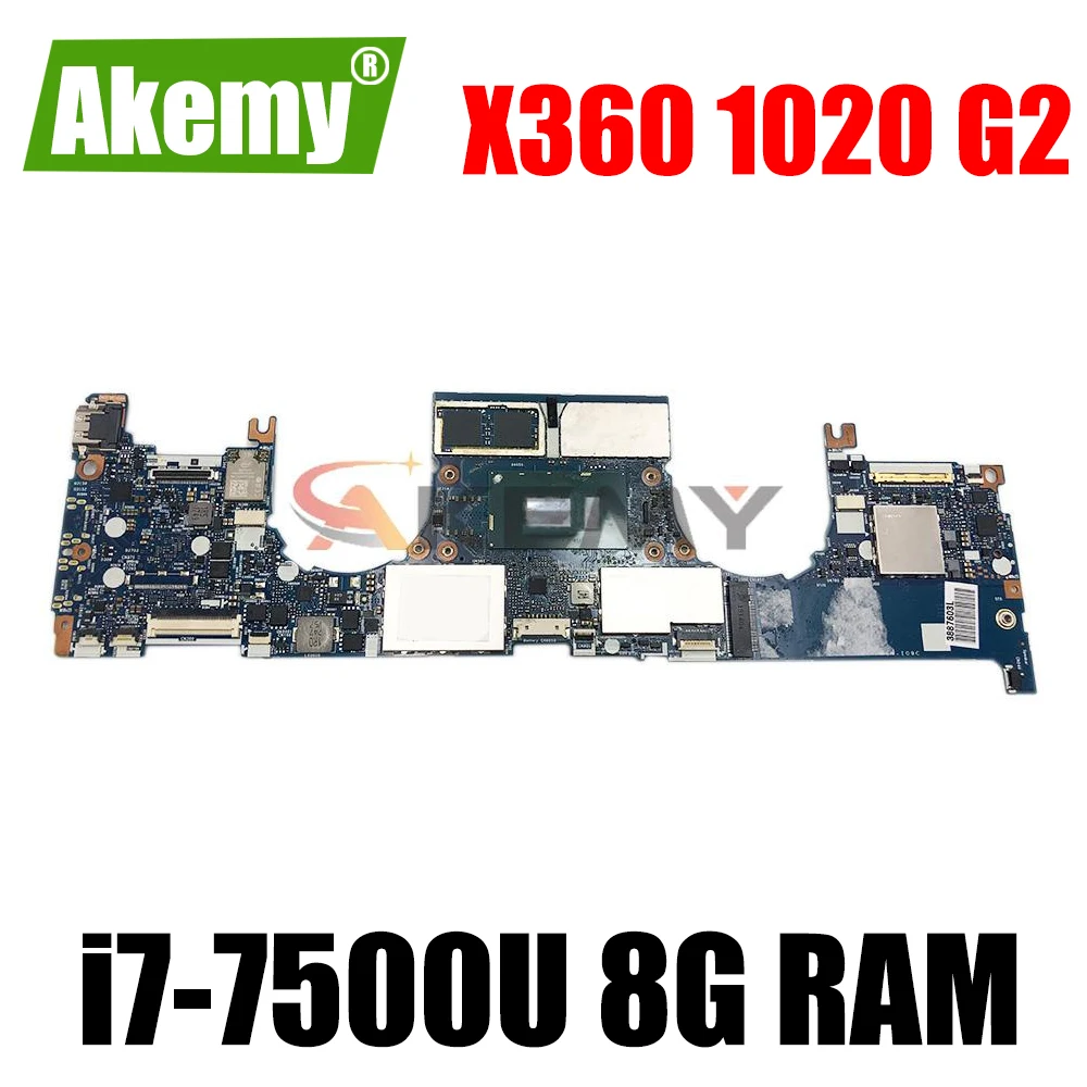 

Motherboard For HP Elitebook X360 1020 G2 i7-7500U 8GB Laptop Motherboard 937426-001 937426-601 Function