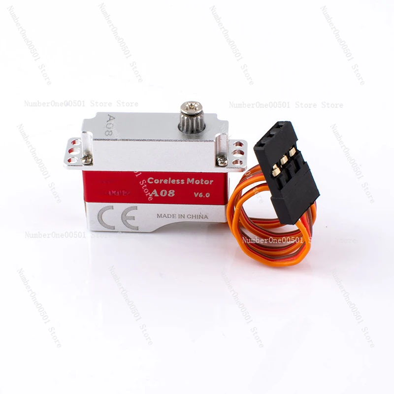 Подходит для KST A08 A08H A08N V6.0 Цельнометаллический мини-цифровой сервопривод планера