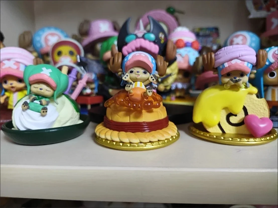 Фото Новая коллекционная фигурка Bandai Banpresto Anime One Piece Tony Tony Chopper Paldolce Collection Vol.1, модель из ПВХ, подарок, аниме-фигурка №4