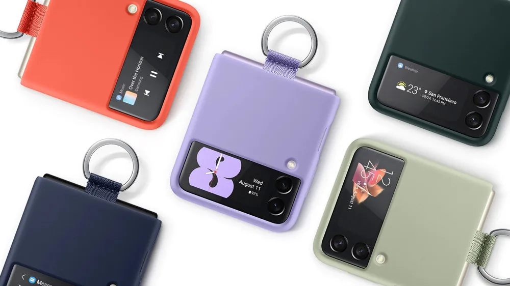 Фото Чехол-книжка для Samsung Galaxy S10/S10 +/S9/S8 Plus/Note9/Note8, зеркальный, со светодиодной подсветкой №2
