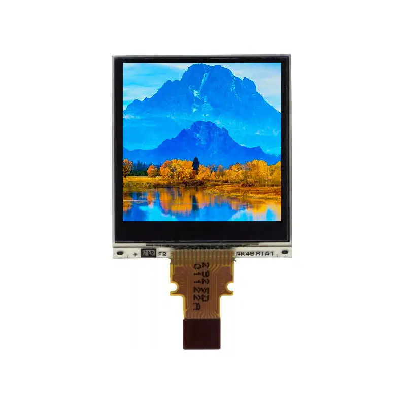 LS013B7DH03 1.28 Inch 128*128 Resolution With 4-wire SPI Interface LCD Display Panel Sunlight Readable For Electronic Price Tag