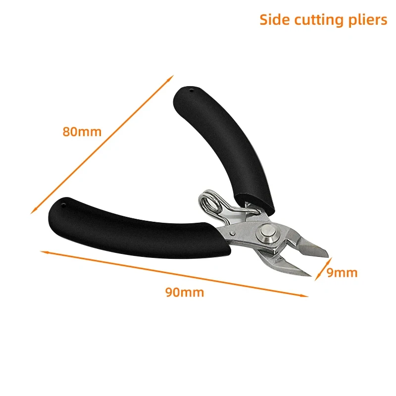 

Миниатюрный резак для проводов, диагональные плоскогубцы, мульти-инструменты, маленькие кусачки, электронные изоляционные резиновые плоскогубцы, ручные инструменты, ювелирные изделия «сделай сам»