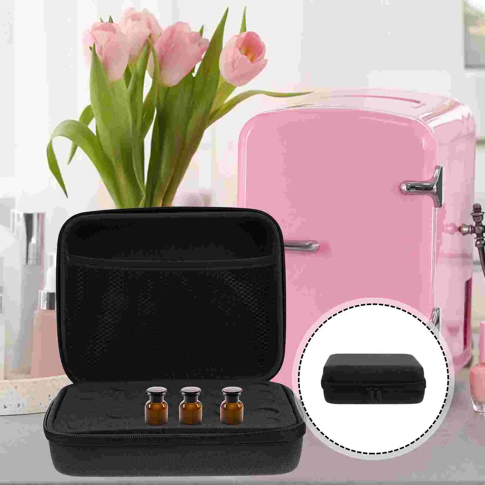 

Essential Oil Case Storage Bag Travel Holder Bottle Carrying Oils Box Testors Modelorganizer Nail Bottles Polish Forsmall Pouch