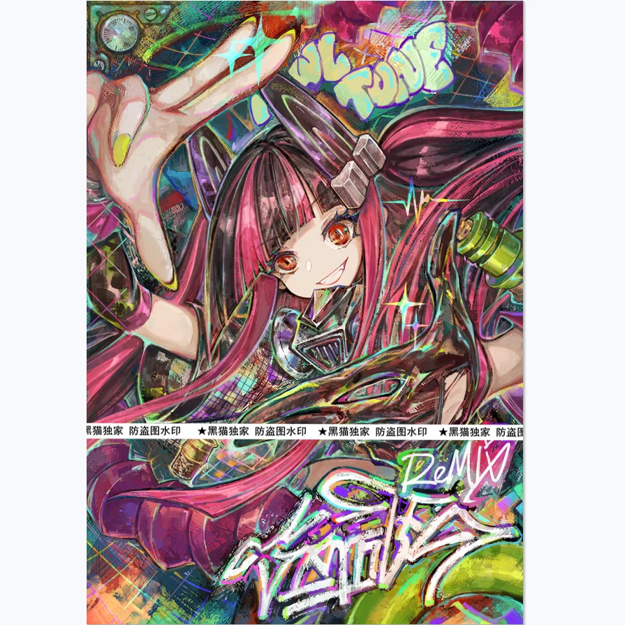 Фото Ю-Ги-О! Защитный чехол для коллекционных карт Kewl Tune Remix Theme TCG, 63x90 мм, Kewl Tune Mix WS DCTG №3