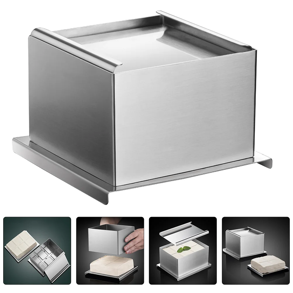 

Tofu Press Presser Maker Box Cheese Water Wooden Drainer Making Pressing Container Storage Kitchen Adjustable Squeeze Diy Block