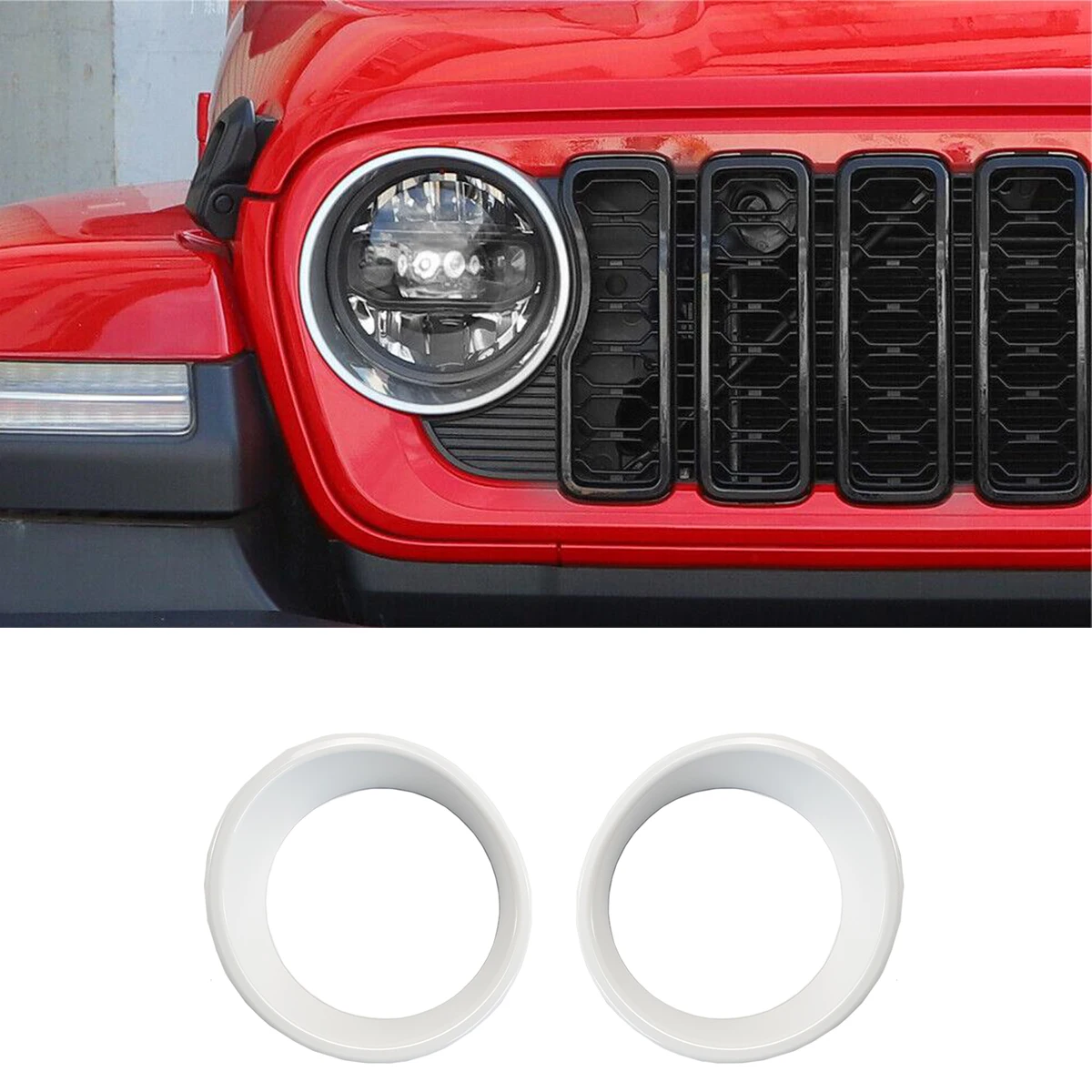 2 шт. автомобильные аксессуары для Jeep Wrangler JL 2024