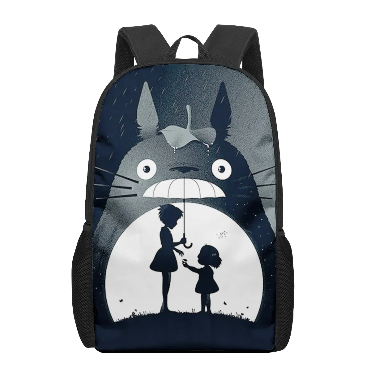 Tonari no Totoro Anime 3D Pattern School Bag for Children Girls Boys Casual Book Bags Kids Backpack Boys Girls Schoolbags Bagpac
