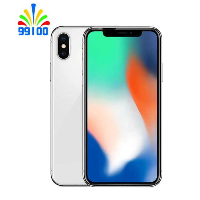 Original Unlocked Cell phone Apple iPhone X 5.8" 3GB+64GB/256GB 4G LTE  A11 CPU Wireless Charge Used Phone 1