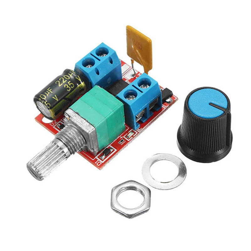 

5V-30V DC контроллер скорости ШИМ Mini Электрический переключатель управления мотором светодиодный диммер