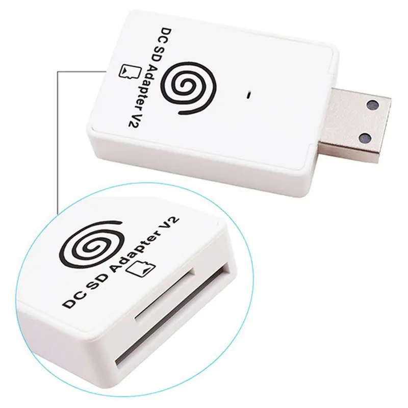 Фото SQPP-3X Dc SD TF Card Adapter Reader V2 для Sega Dreamcast и CD с загрузочным лоадером Dreamshell №5