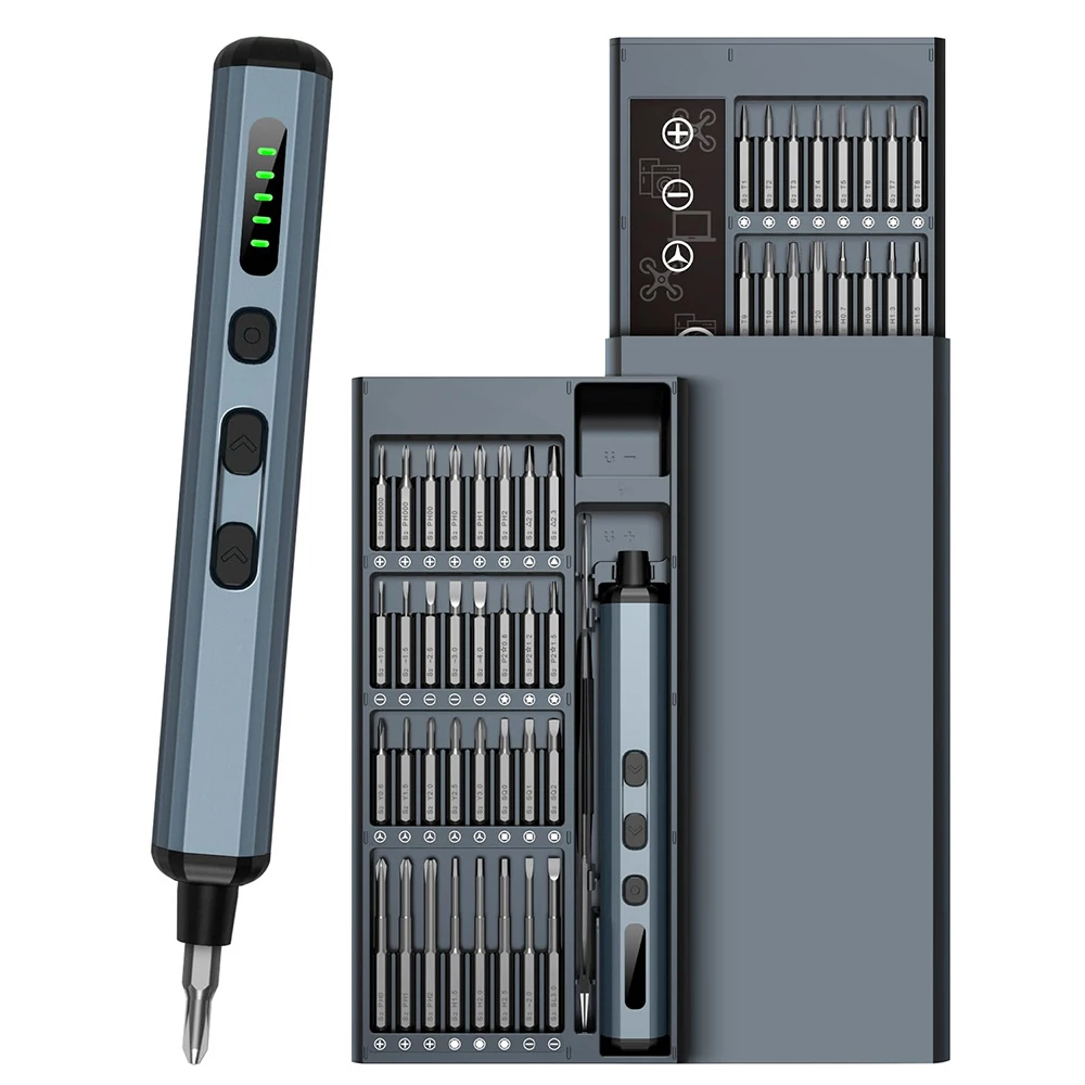 

Набор Электрических Отверток Galacok 68-в-1, Прецизионная Магнитная Отвертка С 5 Настройками Крутящего Момента Для Дома, DIY