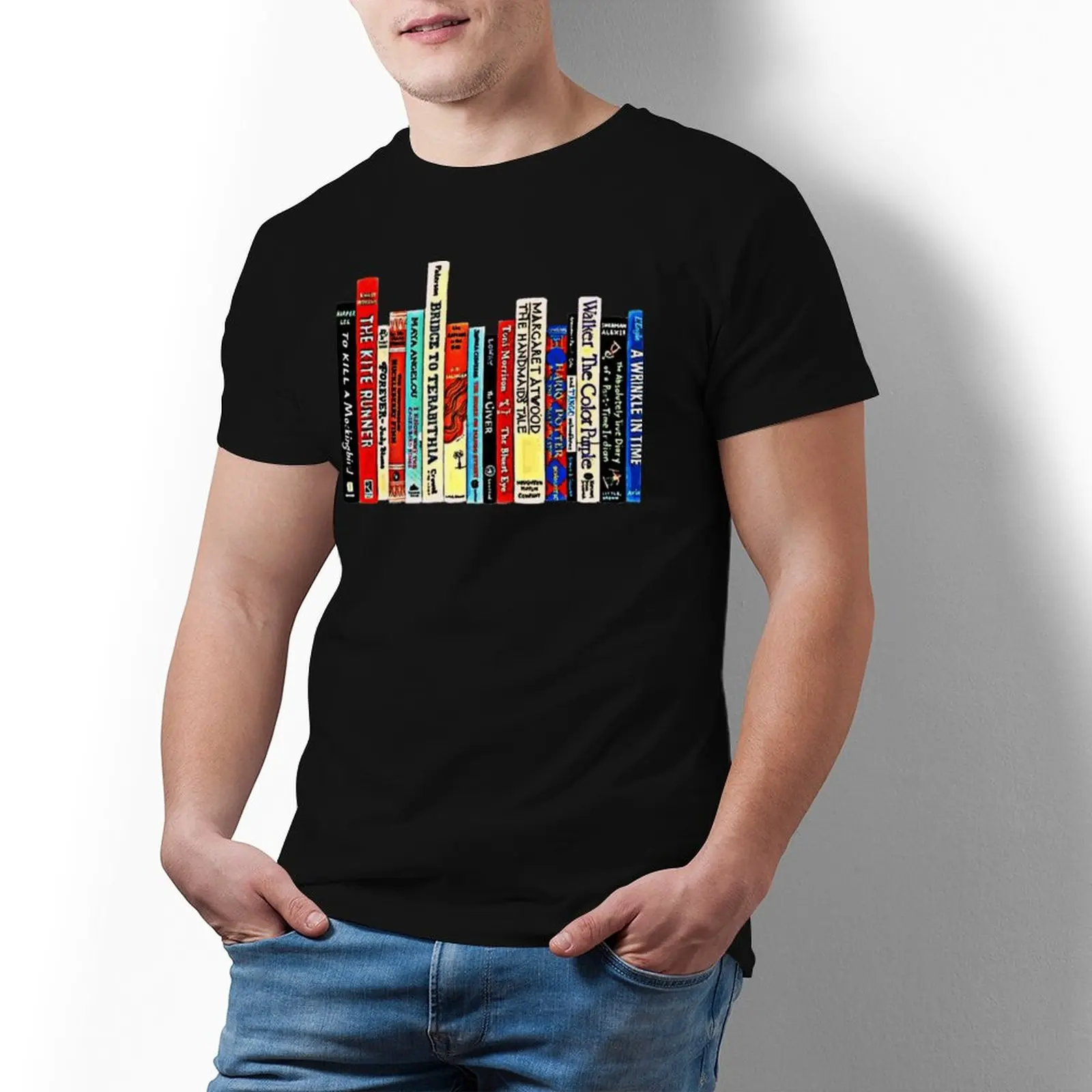 

Футболка мужская с круглым вырезом, 100% хлопок, оригинальная