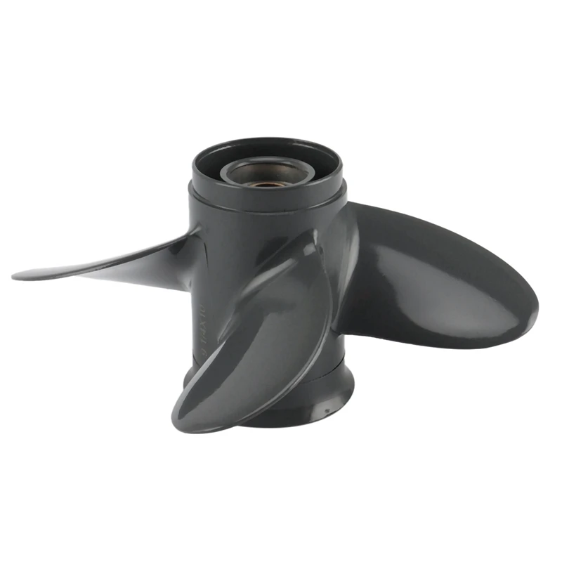 2 Лопасти пропеллера 4 лезвия 9 1/4X10 для подвесных лодок Honda и Yamaha BF8D/BF9.9D BF9.9/BF15A BF15D/BF20