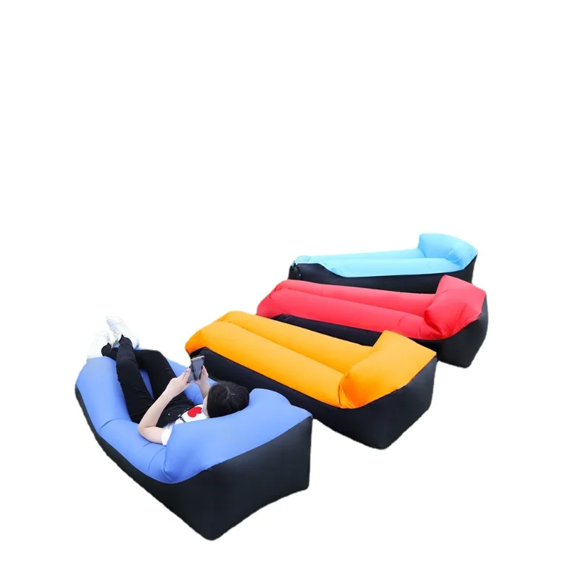 

Outdoor inflatable air cushion bed folding portable camping bed lazy person