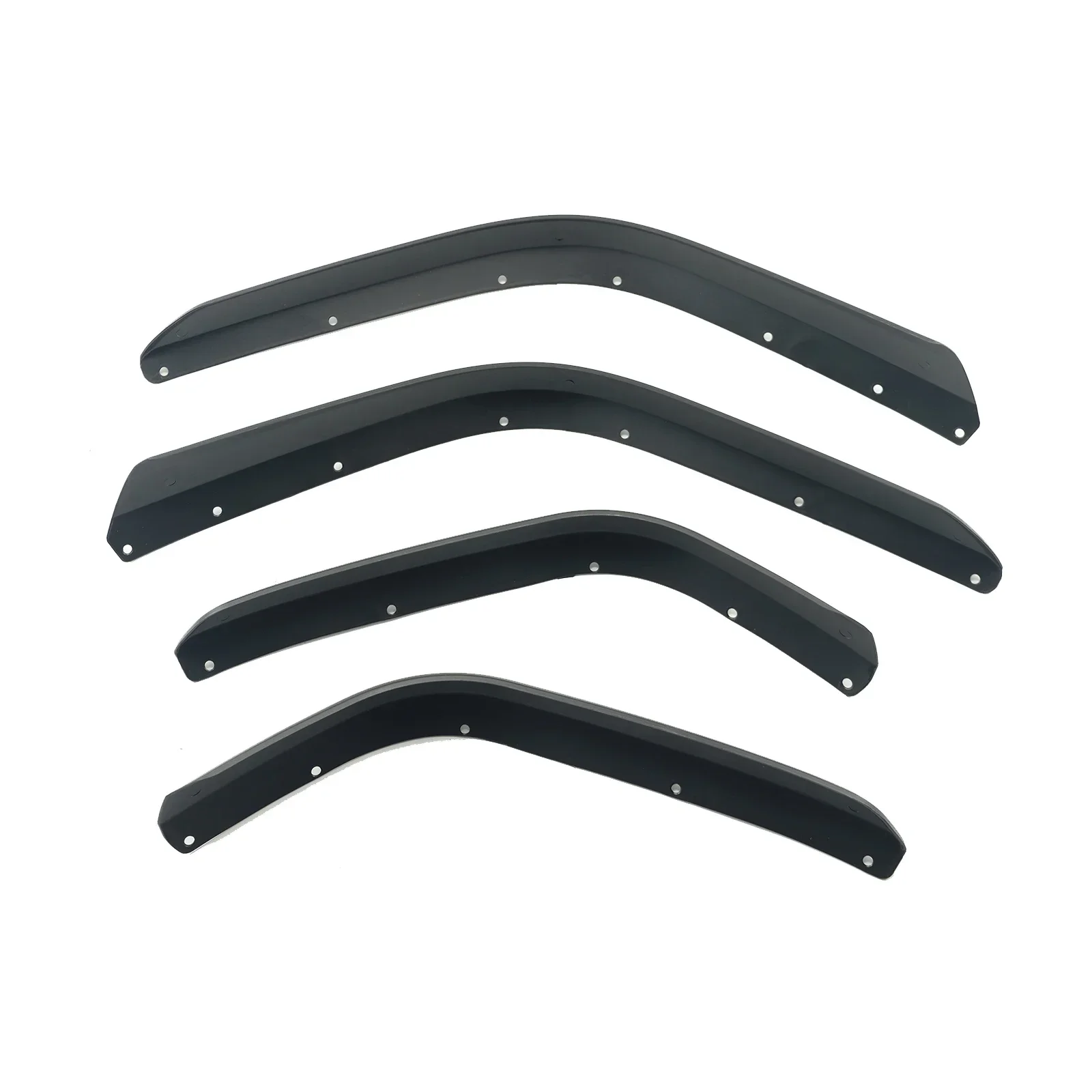 

Для Jeep Wrangler JL 2018-2023 расширители колесных крыльев, накладка, 4 шт., 1 комплект, широкий корпус, передний и задний брызговик, высокий низкий